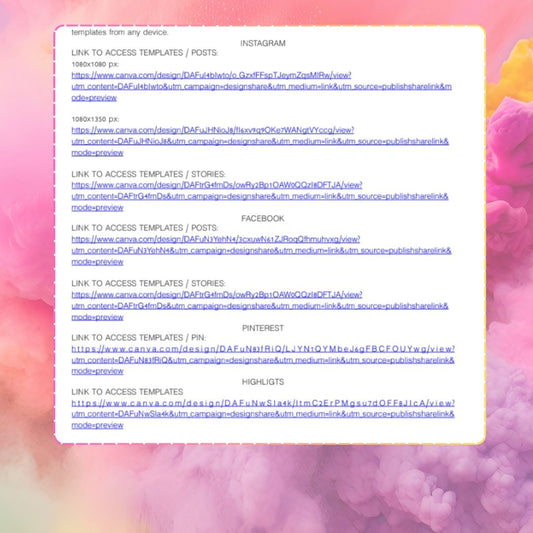 6000 Social Media Templates