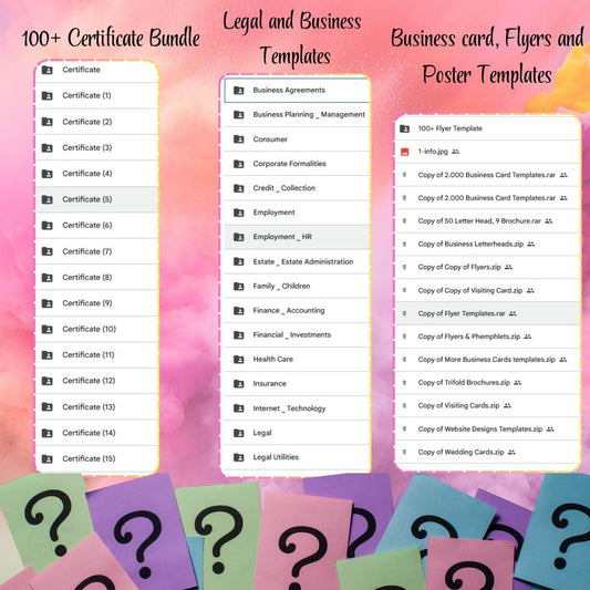 Business Template Bundle