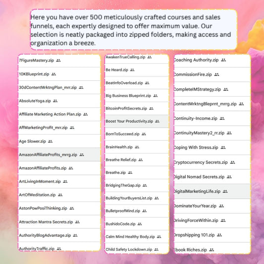 A-Z Course Collection