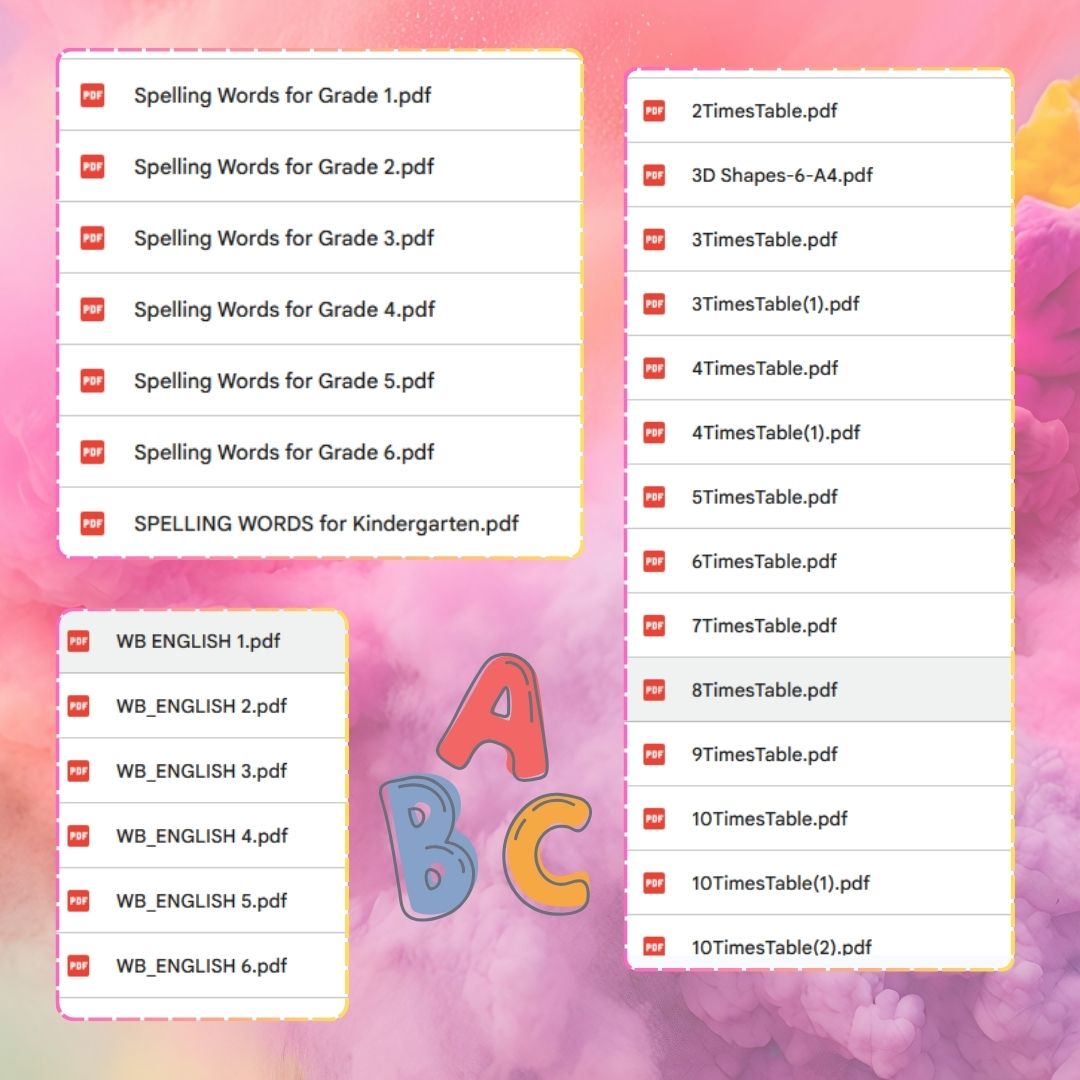 Primary School Bundle