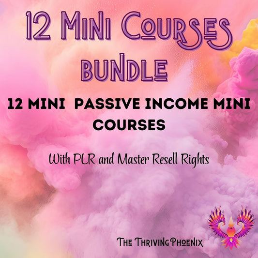 12 Mini Courses DFY Digital Prodcuts