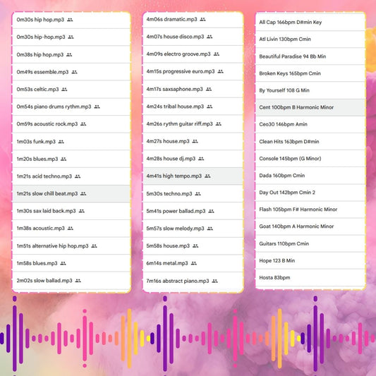 Music and Sounds Bundle