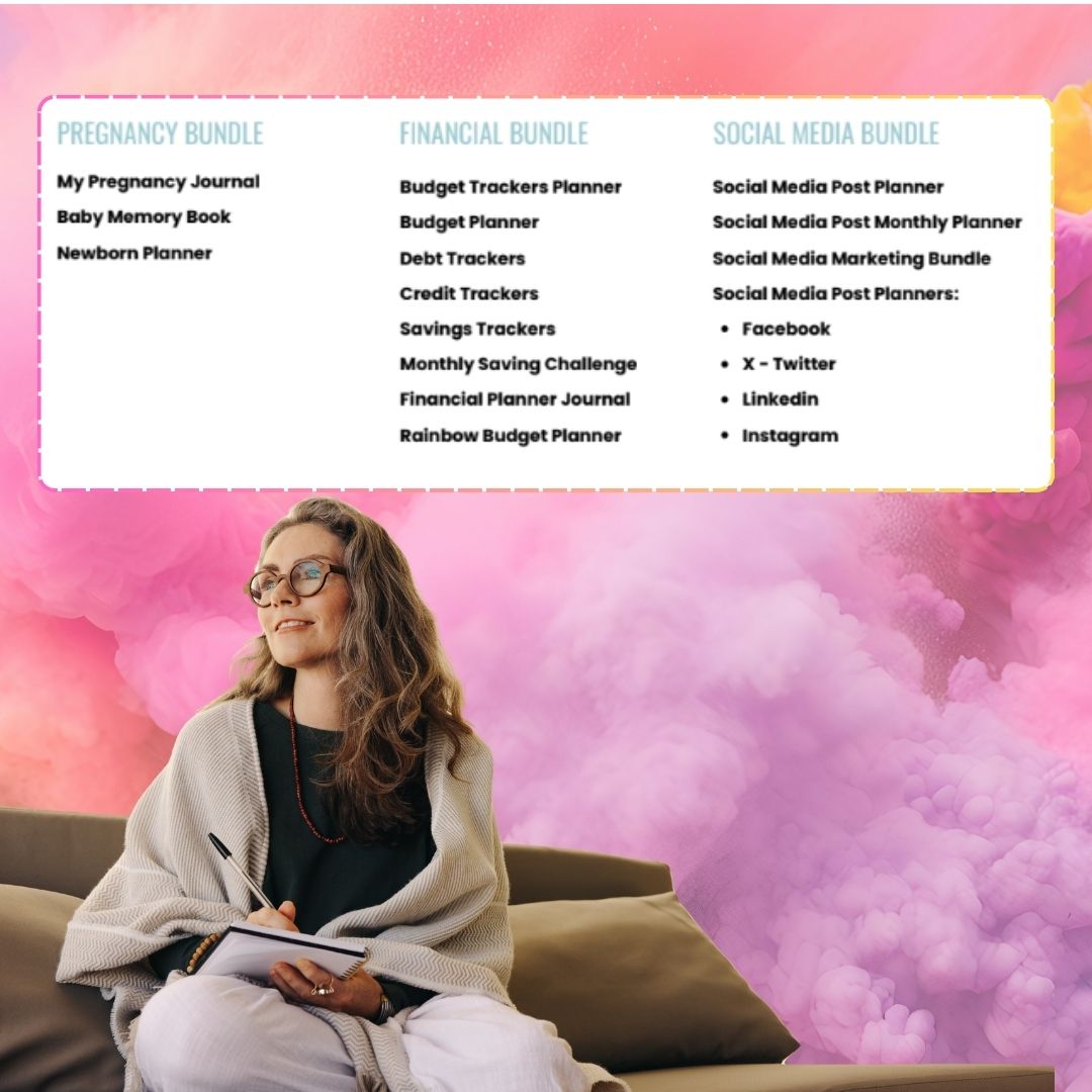 7500 Digital Planner and Journal Bundle