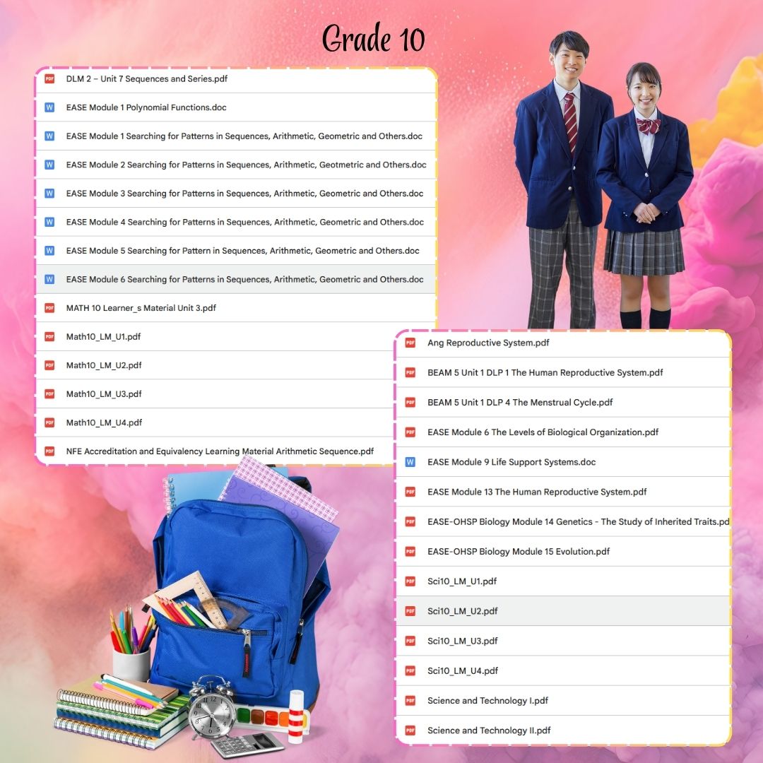 High School Bundle